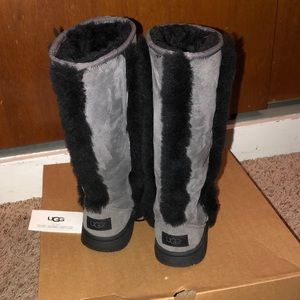 Ugg boots sunburst tall women’s grey/black